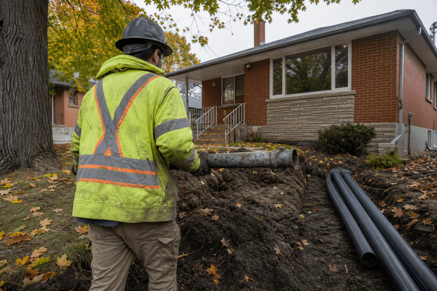 Copper Water Line Replacement in Toronto