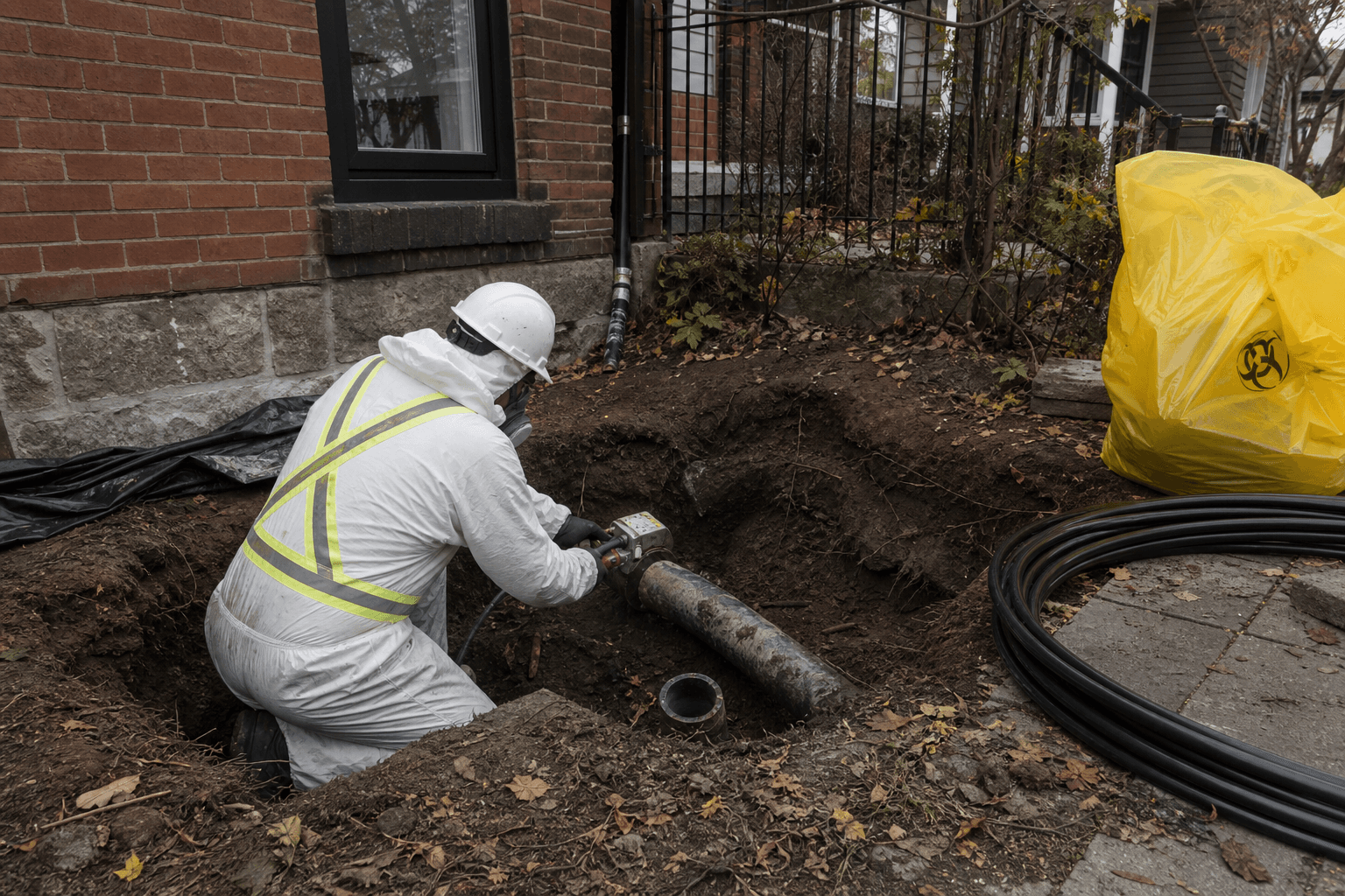 Lead Water Line Replacement in Toronto