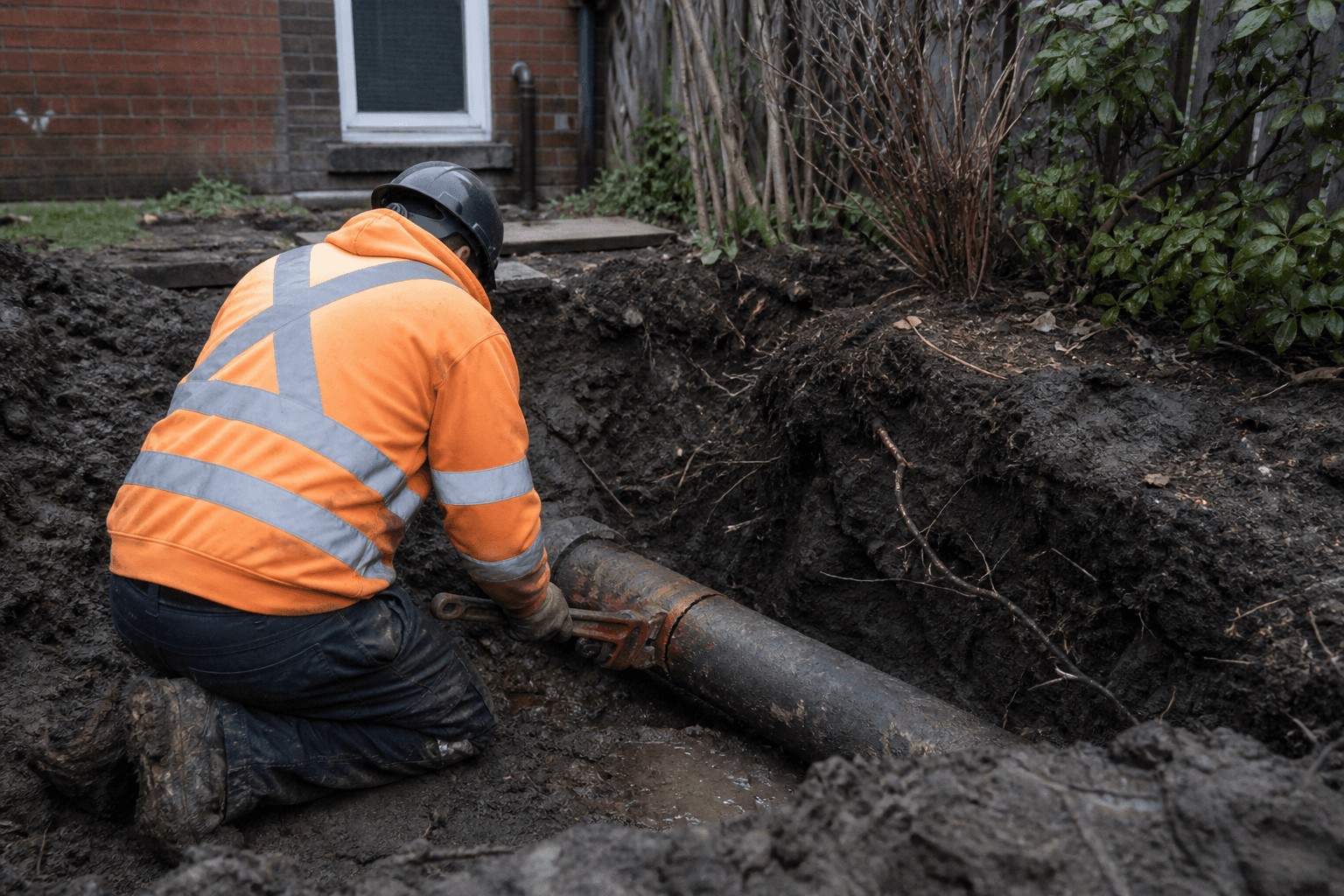 Underground Water Line Repair in Toronto