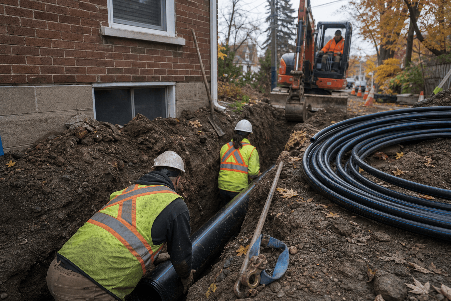 Water Service Upgrade in Toronto
