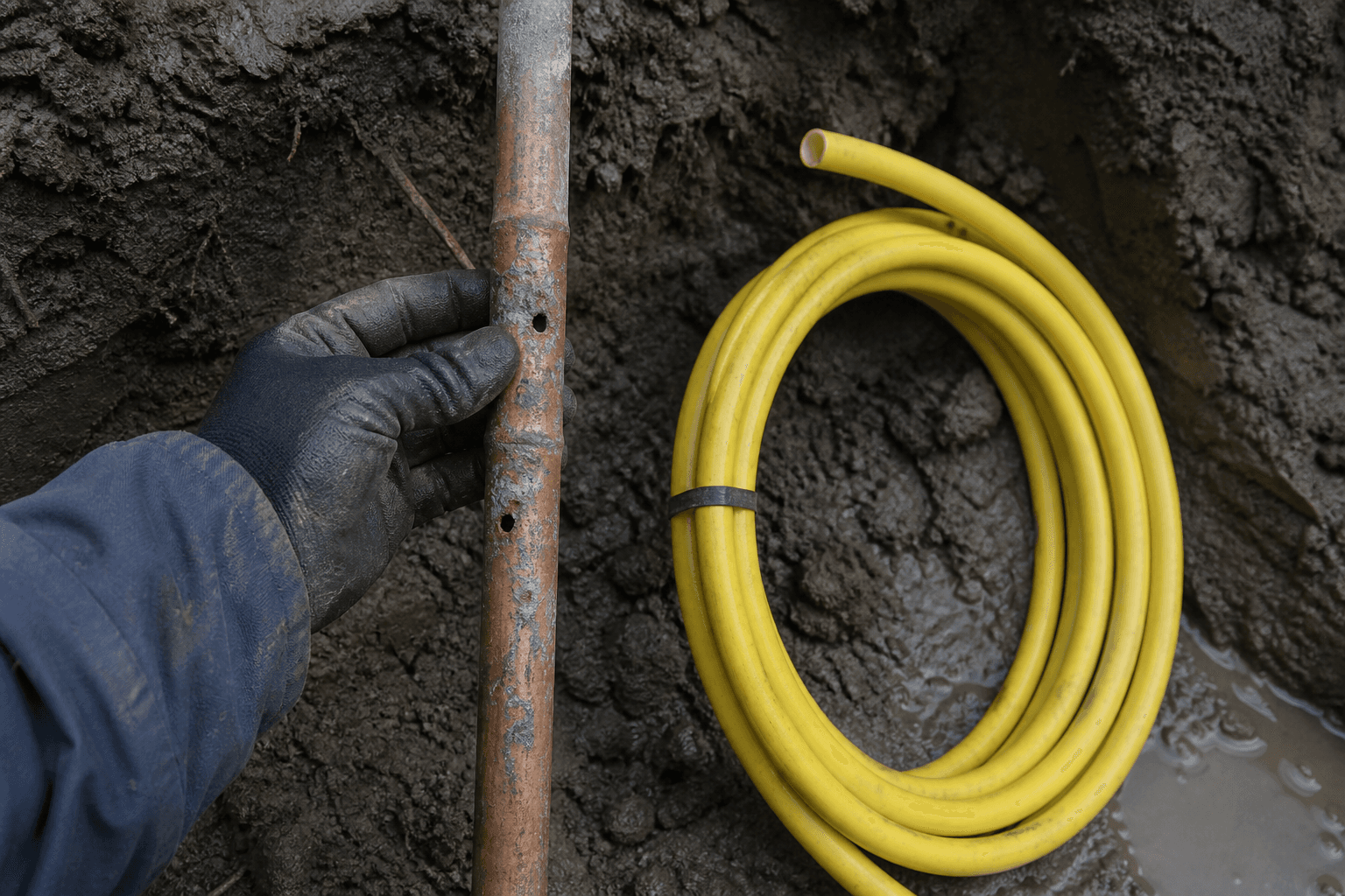 Copper Water Line Replacement in Toronto