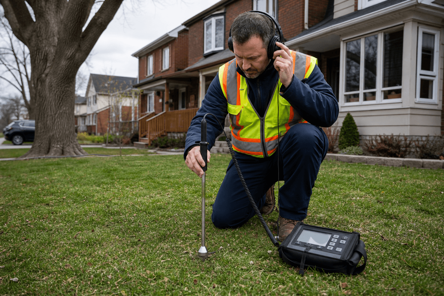 Water Line Leak Detection in Toronto